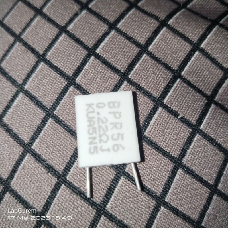 RESISTOR NOBEL 5W 0.1 0,2 0,33 0,22 0,25 0,5  Gepeng