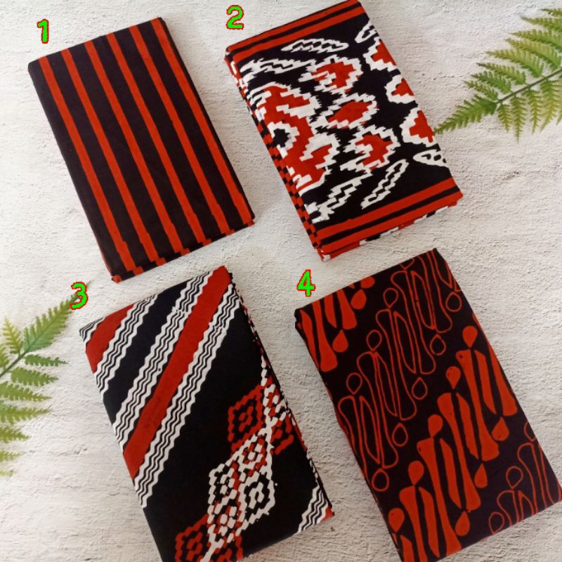 Kain Batik Cap Merah Hitam Bahan Batik Merah Hitam Kain Batik Merah Hitam Batik Merah Hitam Kain Bat