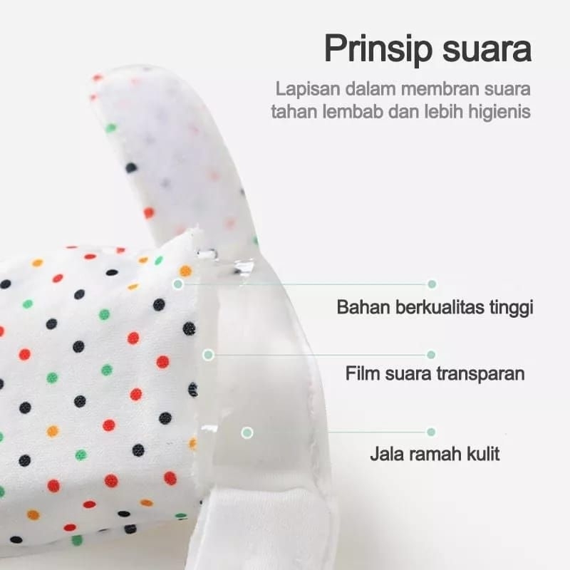 Sarung Tangan Teether  Bayi Gigitan Mainan Mitten Baby Glove