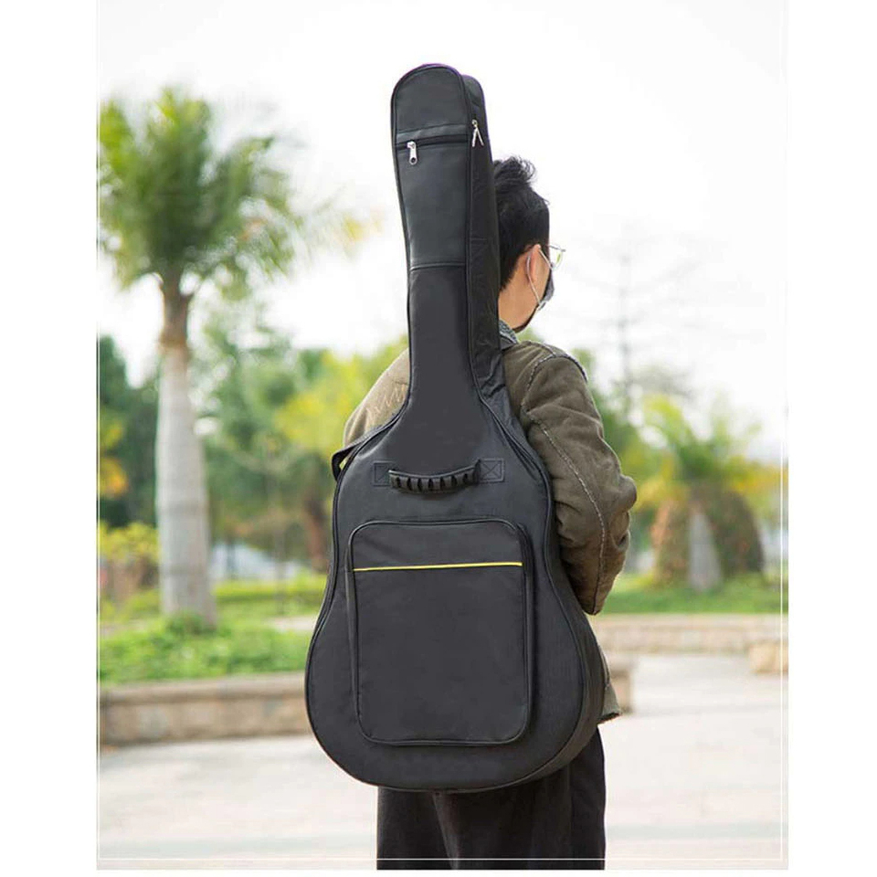 Tas Gitar Oxford Double Strap 40 - 41 Inch - XAZ5 - Black