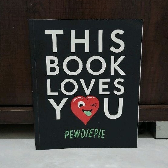 ORIGINAL THIS BOOK LOVES YOU PEWDIEPIE