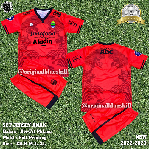 Setelan jersey kiper persib anak / setelan kiper persib teja paku alam / setelan olahraga anak / setelan jersey bola anak / setelan anak liga lokal bandung terbaru