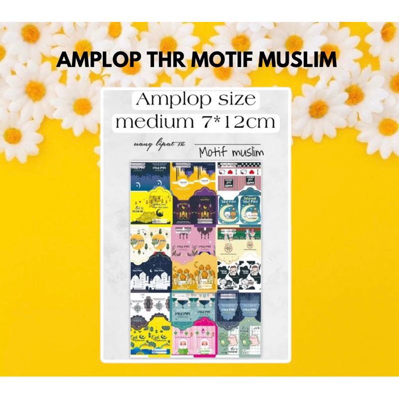 

AMPLOP THR LEBARAN MOTIF MUSLIM