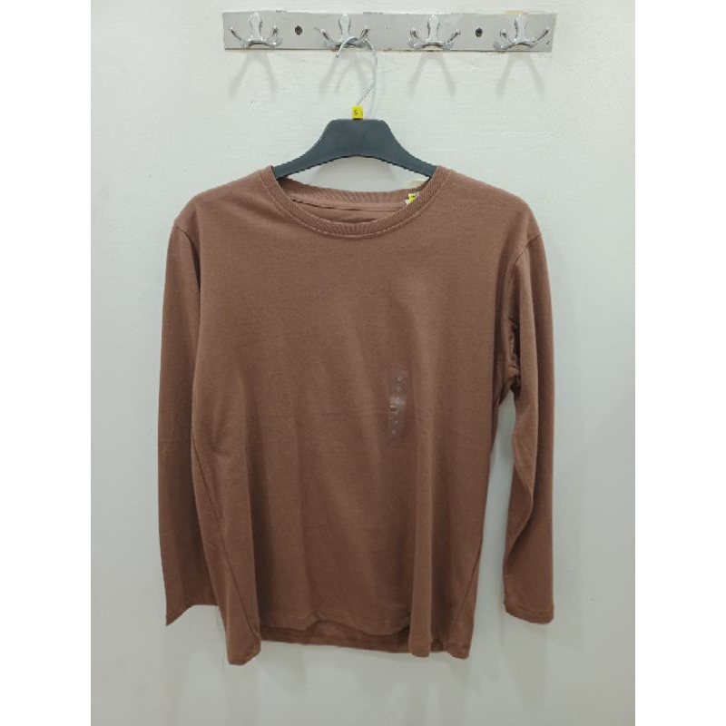 T-ZONE KAOS PRIA POLOS LENGAN PANJANG S-XL