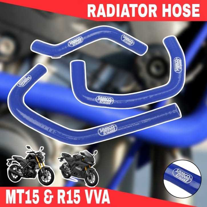 R15V3 Selang Radiator Samco Vixion Xabre MT15 R15 XSR SELANG RADIATOR R15 VVA V3 SELANG RADIATOR MT-