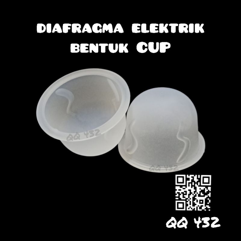 [New Item] Membran diafragma elektrik tipe CUP Suku cadang pompa asi elektrik Sparepart breastpump Air cylinder membrane diaphragm backflow protector universal