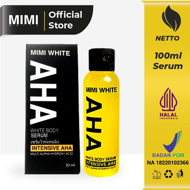 MIMI WHITE AHA Body Serum 100 ml
