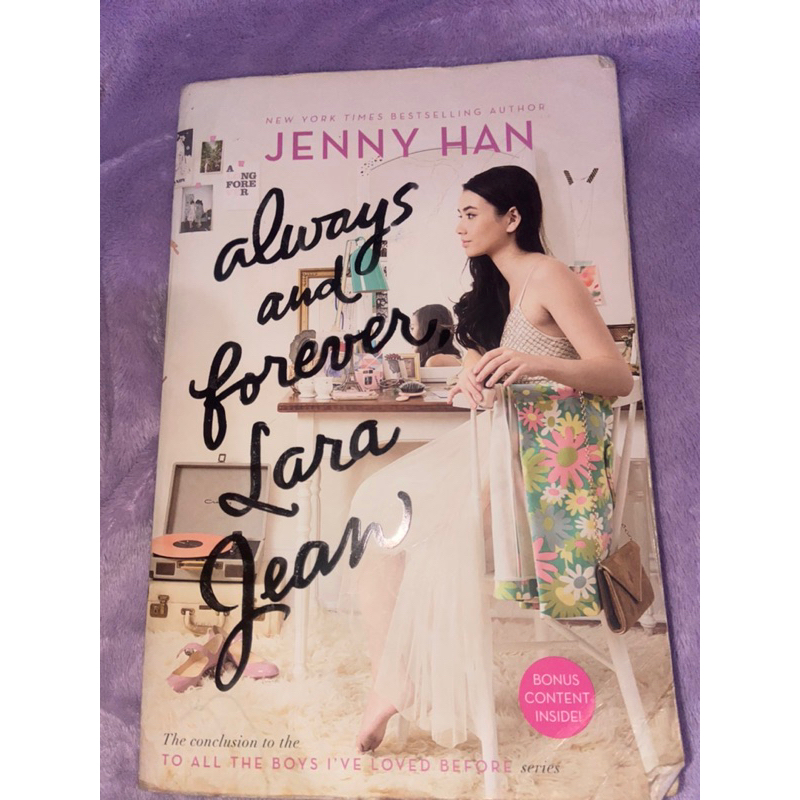 

PRELOVED ALWAYS AND FOREVER LARA JEAN.