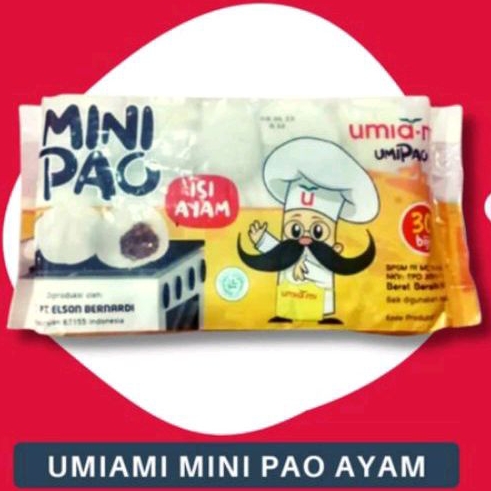 

Umiami Mini Pao isi Ayam 30s 480gr Umia - Mi Minipao