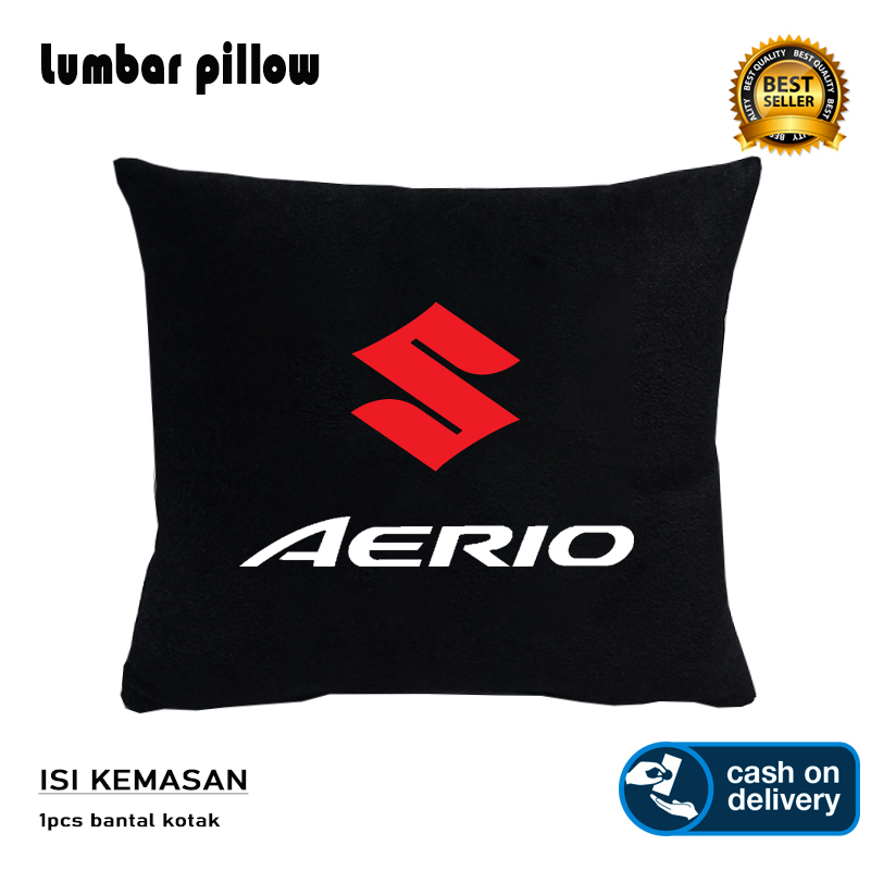 BANTAL PINGGANG BANTAL SOFA MEREK SUZUKI AERIO AKSESORIS INTERIOR MOBIL AERIO