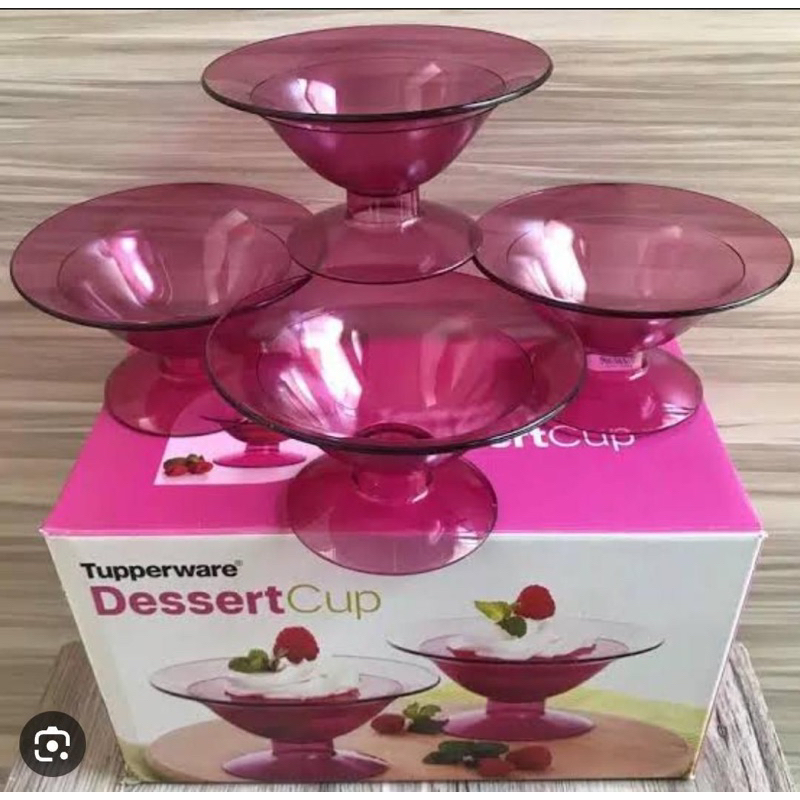 

dessert cup tupperware