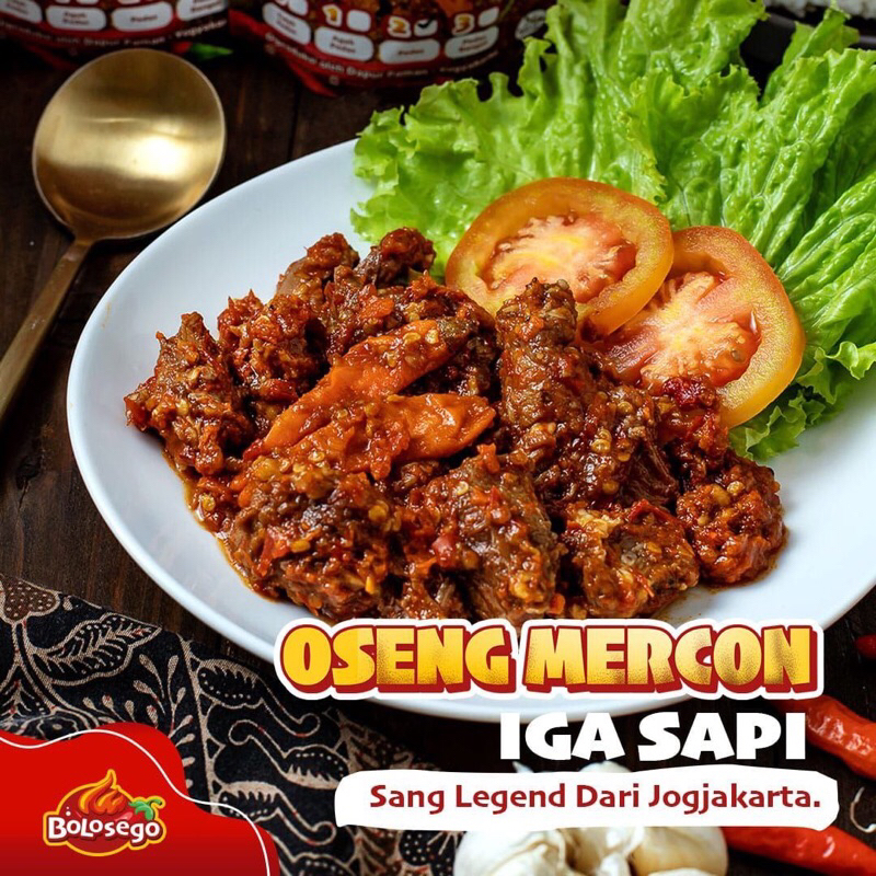 

Oseng Mercon BOLOSEGO - Satuan