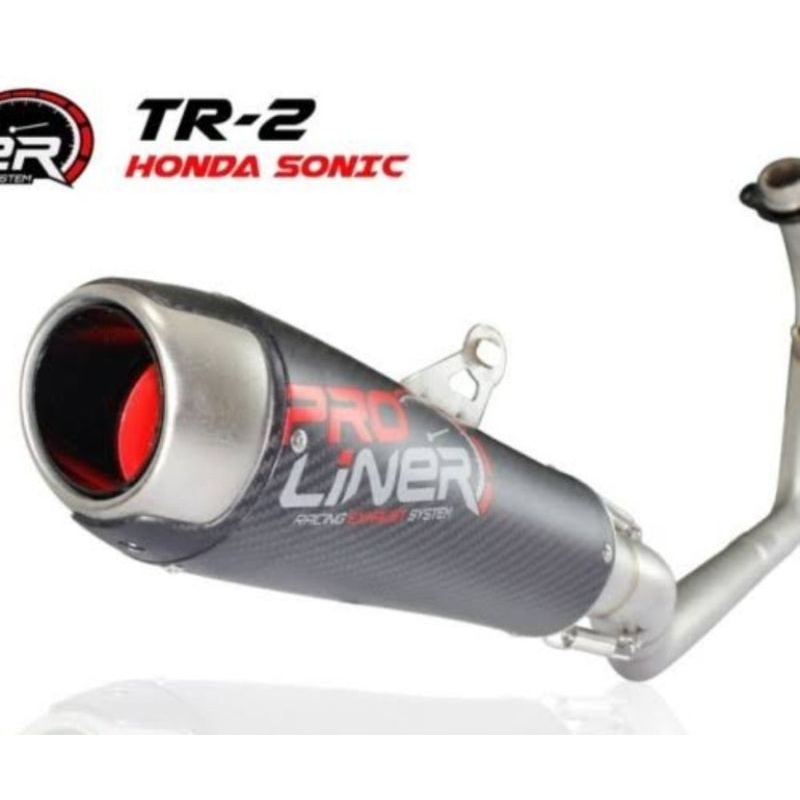 KNALPOT PROLINER TR2 CARBON SONIC/GTR