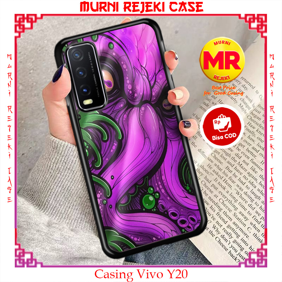 Murni Case VIVO Y20 Y12S Casing VIVO Y20 Y12S Motif [05GRAFTY] Terbaru Terlaris Termurah Case Cowok 