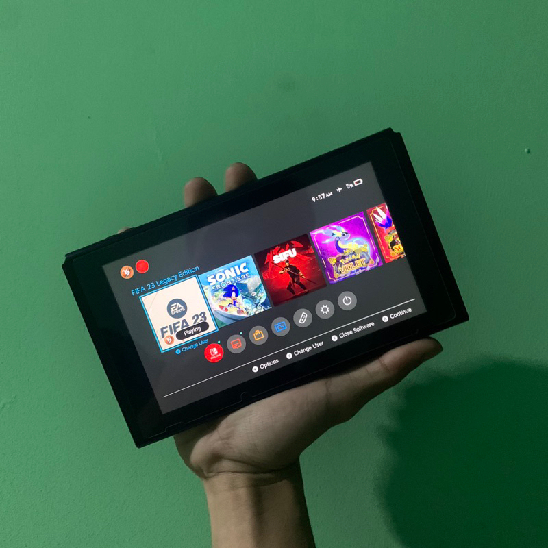 nintendo switch v1 cfw 128gb tablet only