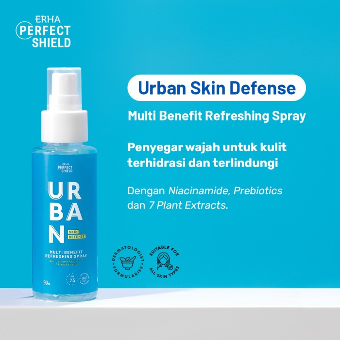 ERHA Perfect Shield Urban Skin Defense Refreshing Spray 90ml