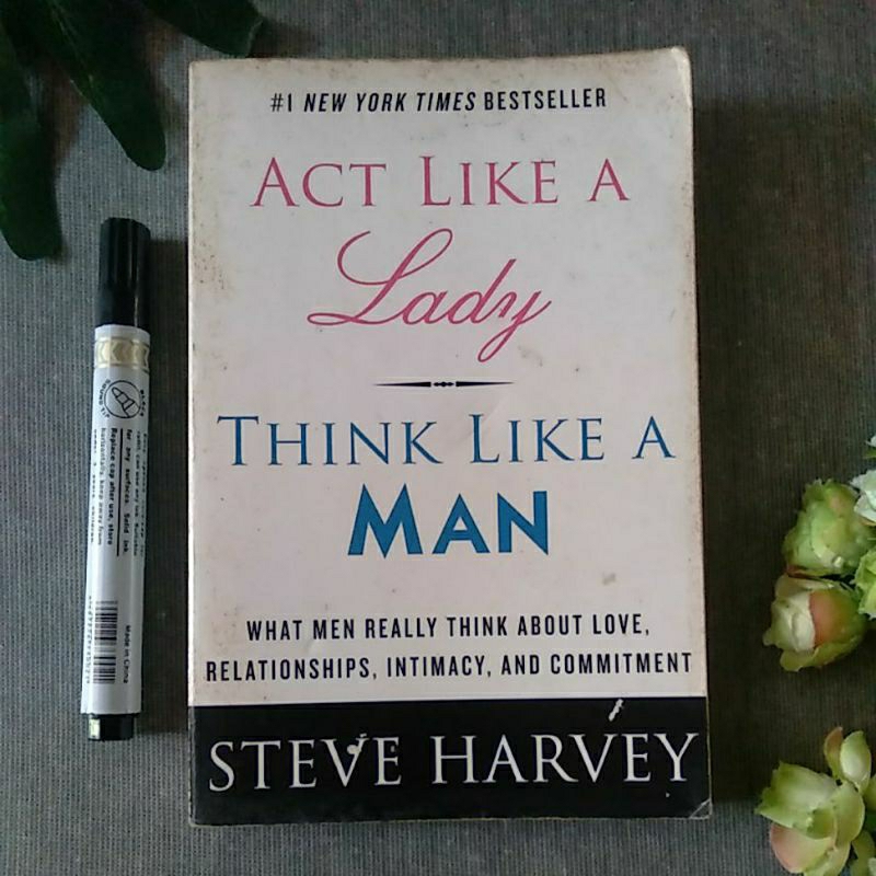 

buku Act like a lady think like a man preloved steve harvey