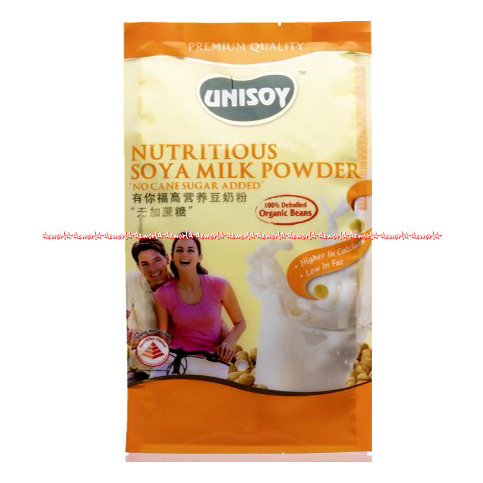 Unisoy Nutritious Soy Milk Powder 240gr Soya Milk Powder Serbuk Kacang Kedelai Uni Soy No Sugar Organic Beans No Cane Sugar Added
