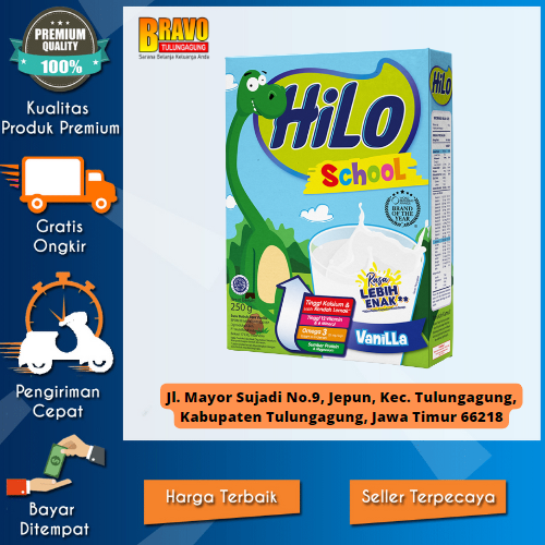 

Bravo Supermarket Tulungagung - HILO SCHOOL VANILLA 250 GR