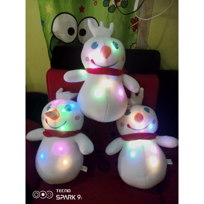 boneka mixue led/non led viral ukuran L(40cm)