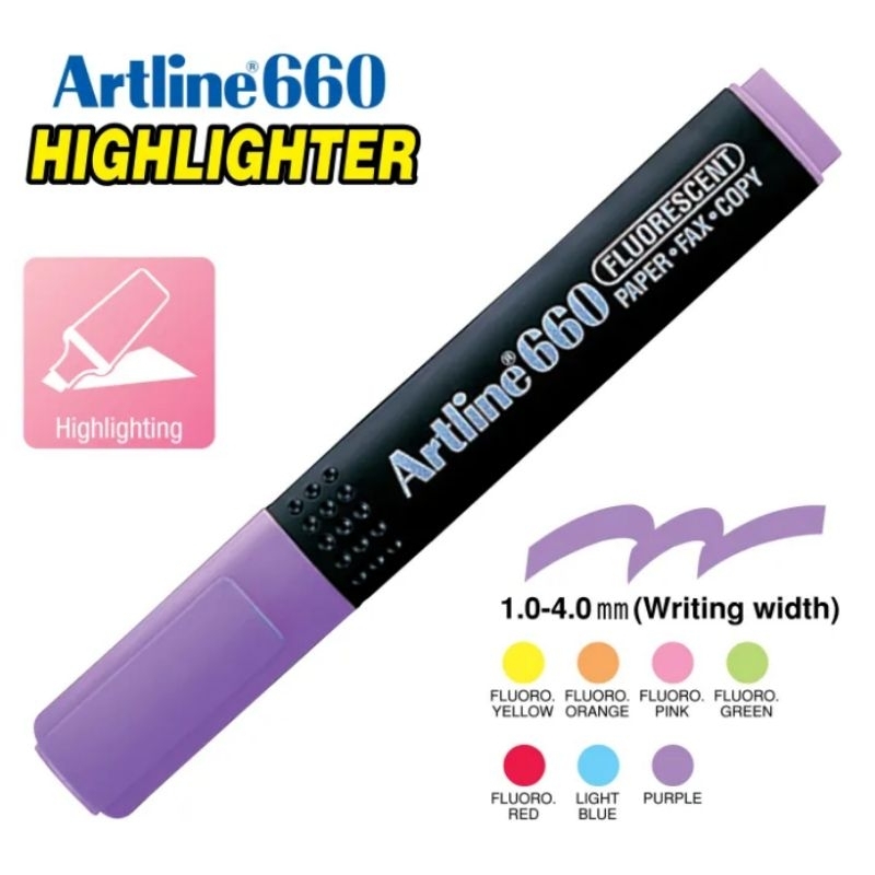 

Artline Highlighter Type EK-660