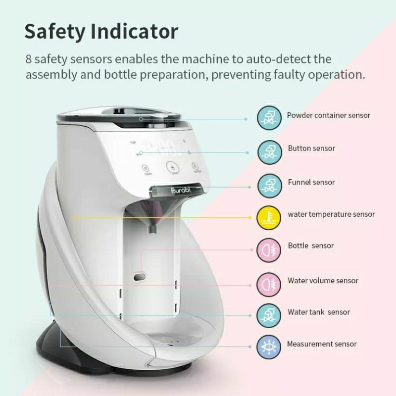 Burabi Smart Maker Milk / Dispenser Susu