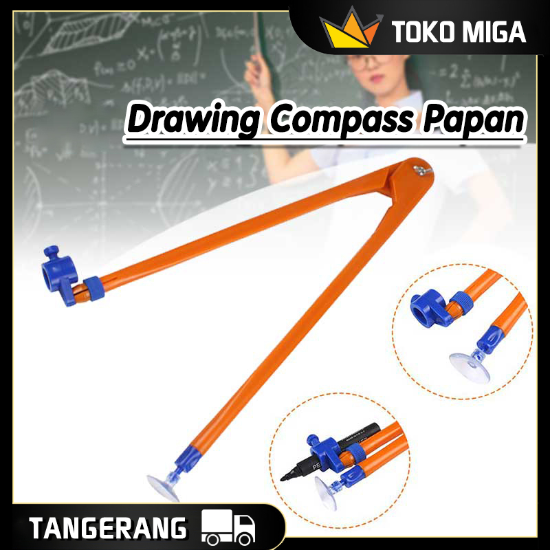 

ADJUSTABLE JANGKA DRAWING COMPASS PAPAN TULIS TEACHER COMPASSES