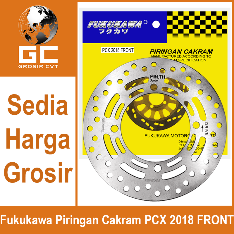 Piringan cakram disc brake Depan Honda PCX CB CBR Megapro New Monoshock ADV K97 150  Fukukawa