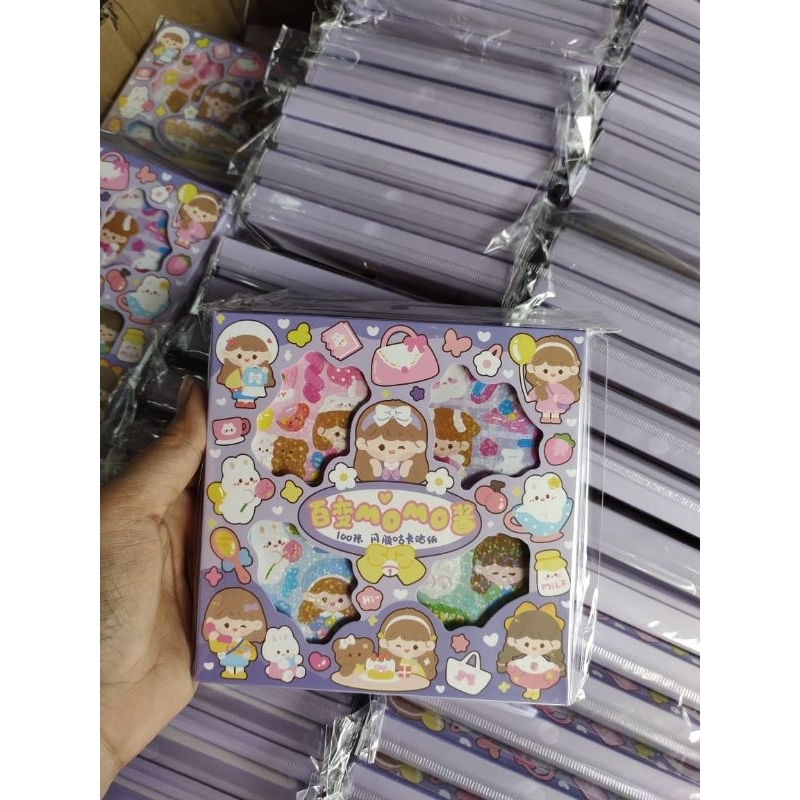 

Stiker momo/Stiker momo isi 100