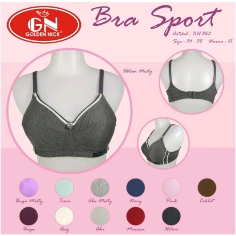 Bra SPORT Golden Nick, bh sport golden nick