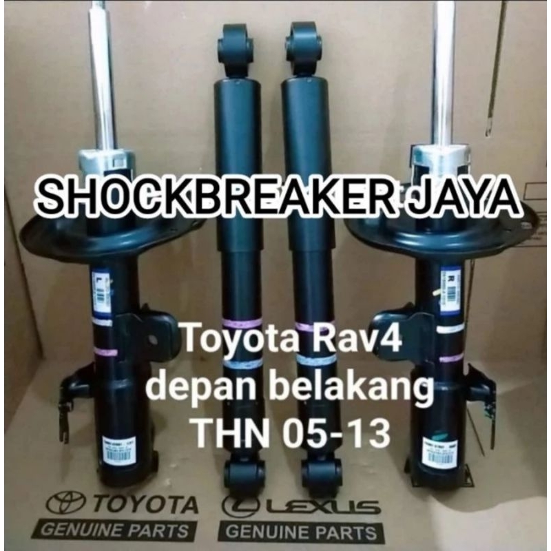 shock absorber shockbreaker Toyota rav4 rava4 depan belakang ori tahun 2005 - 2013