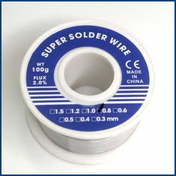 Kawat Timah Solder 0.8mm 100gr