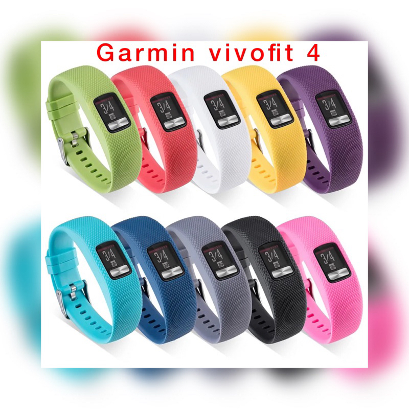 Strap Jam Untuk Garmin Vivofit 4 Bahan Silcone