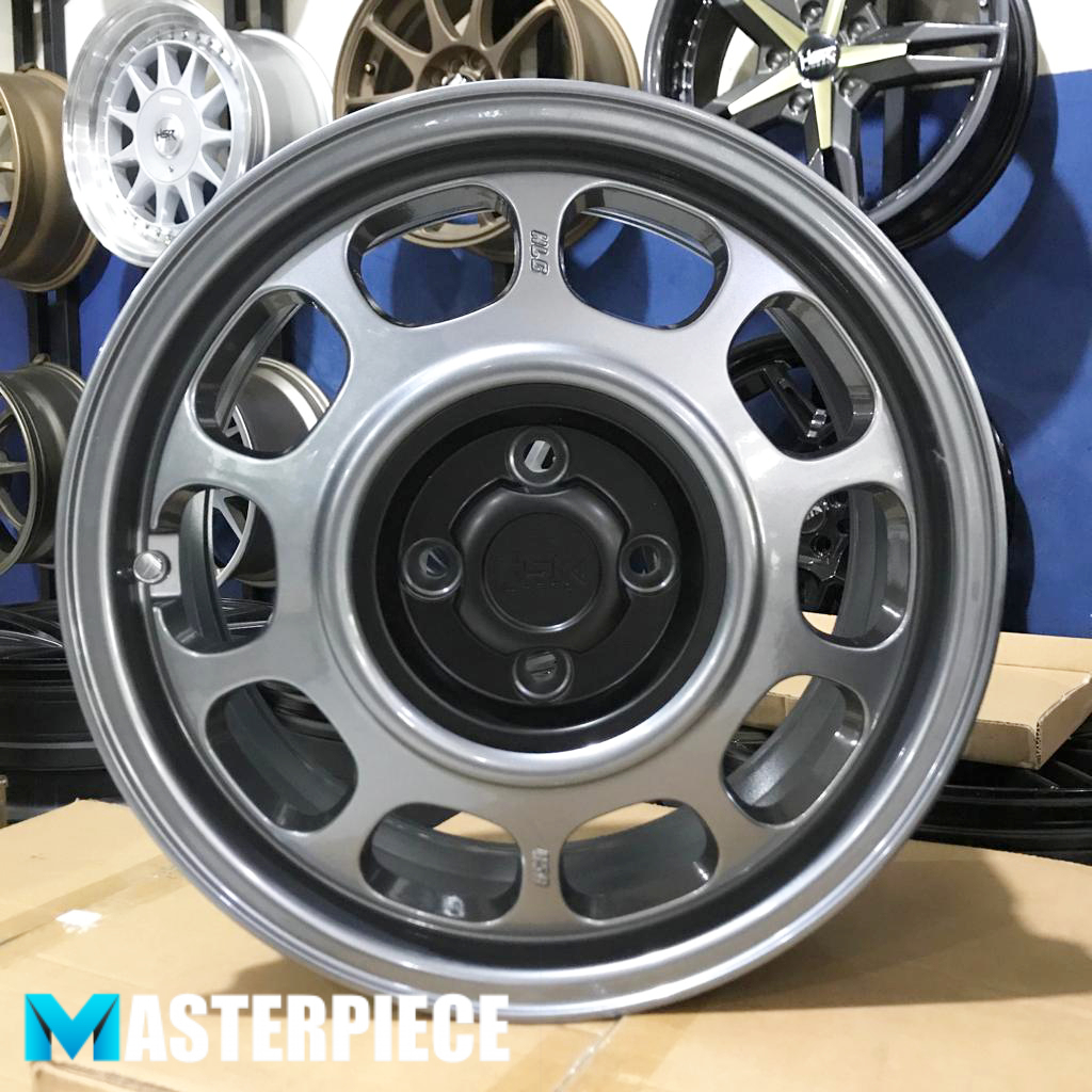 Velg Mobil KLG 9100 HSR R15X65 H4X100 ET42 GLOSSY GREY
