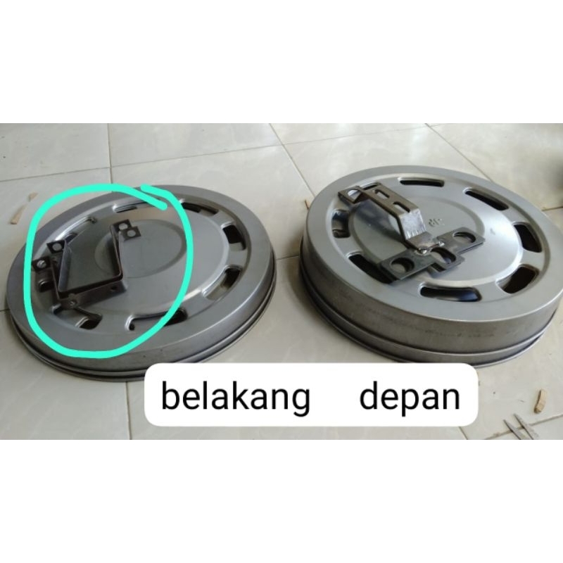 Wheeldop truk Rebecca Kaleng Ring 14 dan 15 Bonus Dudukan Dop