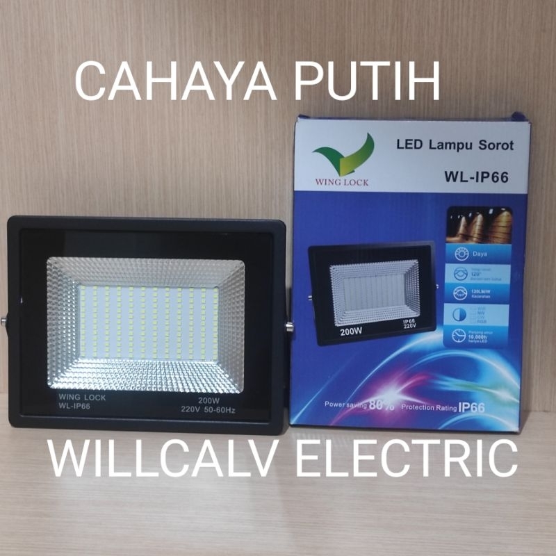 LAMPU SOROT LED 200W 200WATT 200 W - LAMPU TEMBAK LED 200W 200WATT 200 W