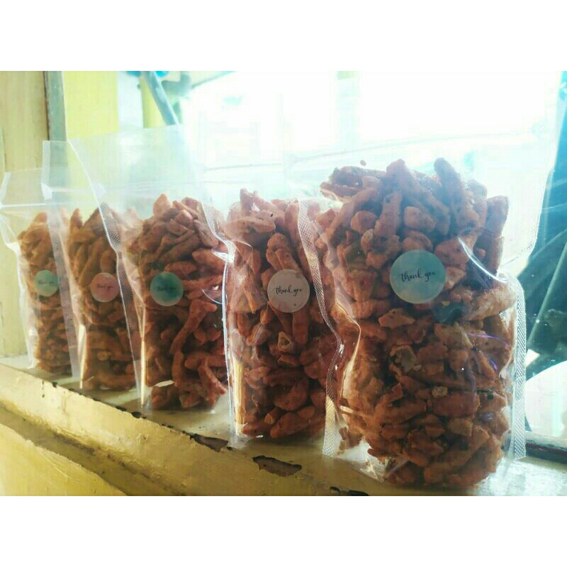 

Basreng Pedas dan Ori (sedep) 190gr