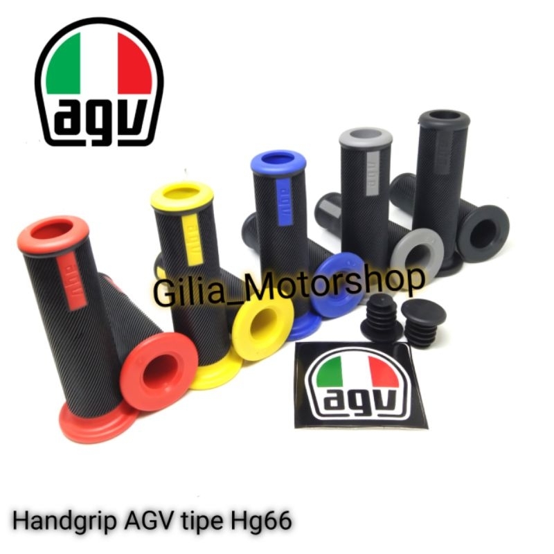 Handgrip Grip AGV tipe HG66 High Performance Motocycle