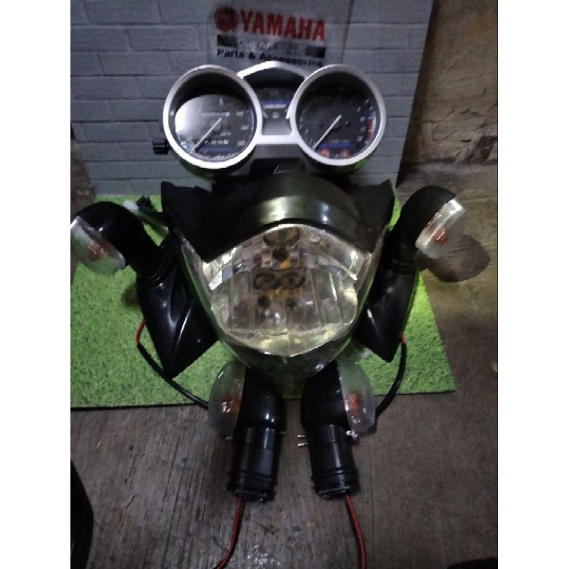 Paket Ganteng Vixion Old Reflektor Spidometer Kilometer Kupingan Sen Riting Model Clip Depan Belakang Berkualitas