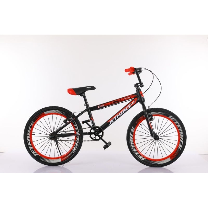 Sepeda BMX 20&quot;  Ban 2.4  STORM  BAN MOTIF BONUS BEL KUBAH baru gress anak 7 tahun sd dewasa
