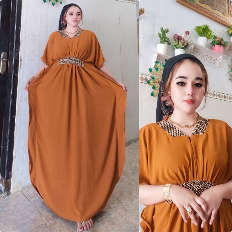 Kaftan Allaya cringkle cantik