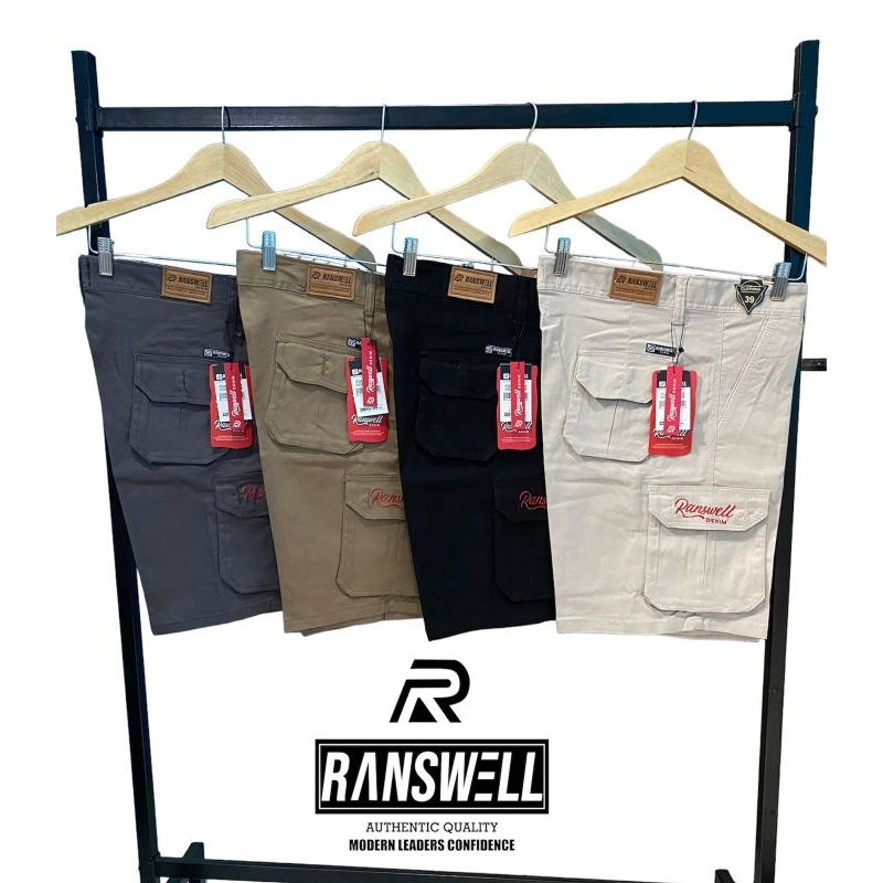 CELANA PENDEK CARGO RANSWELL DEWASA SIZE 28-39