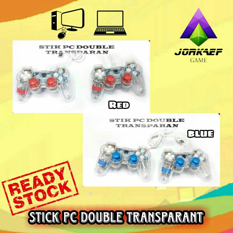 STIK PC DOUBLE TRANSPARANT TERMURAH