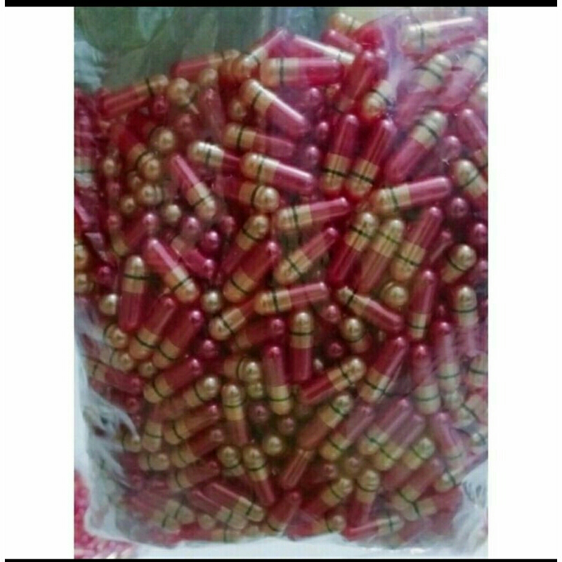 

Cangkang kapsul Ring HitamIMerah Gold Metalik I KJP I SULAMI