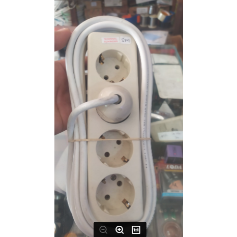 steker terminal listrik colokan listrik kabel sambungan 4terminal Pake kabel serabut 4colokan termin