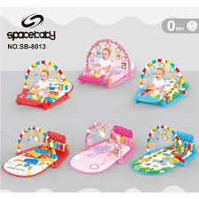 SPACE BABY PIANO PLAYGYM MULTIFUNGTION - PIANO PLAYGYM PLAYMAT BAYI SPACE BABY SB-8017