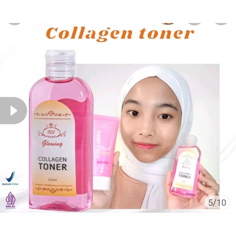 Toner Collagen Whitening 100ml Produk 100% ORIGINAL ASLI / Toner Colagen 100% ORI