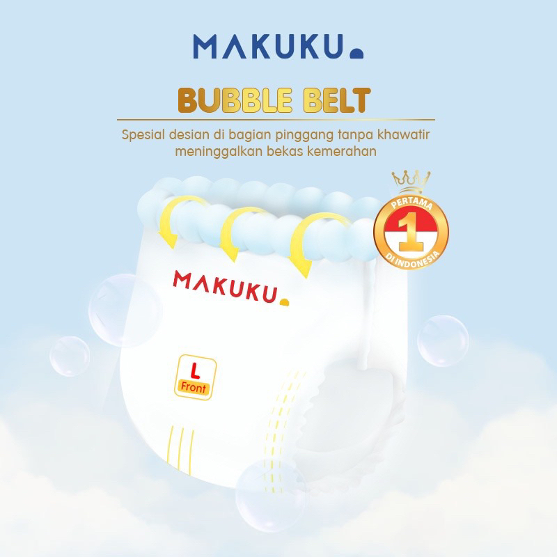 Makuku diapers pro care premium - popok sap | popok bayi sekali pakai | disposible diapers