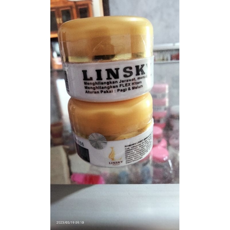 Linsky putih glowing bpom