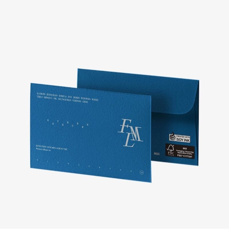 [Ready] Seventeen 10th Mini Album 'FML' Weverse Ver Unsealed Photocard PC Jun Woozi Vernon Dino
